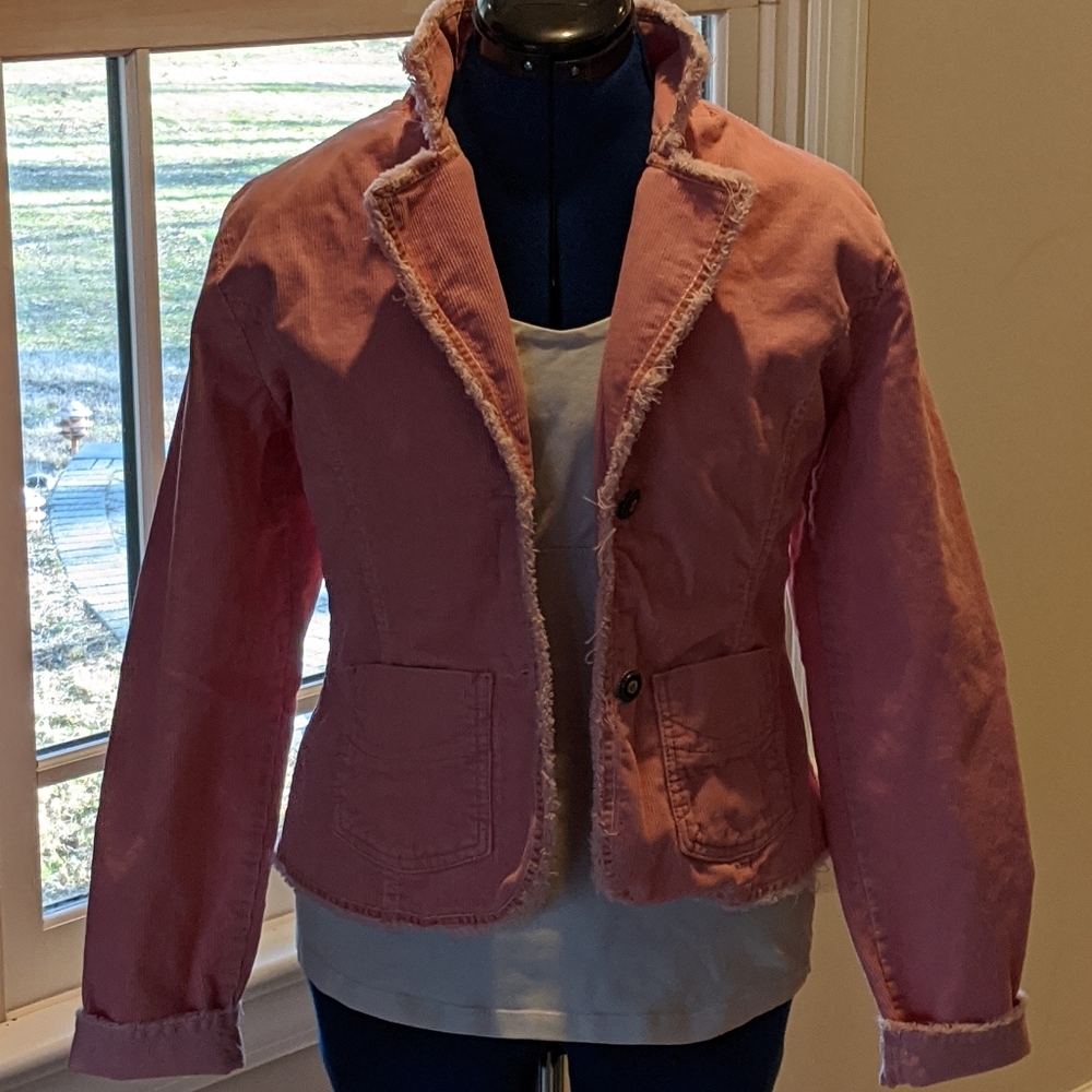 Pink Cord Jacket